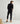 Pantalon jogging en cachemire 2 fils noir – Rodier, vue 3