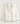 Gebreid vest met dubbele rij knopen - Ecru Wit