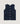 Mouwloos vest van merinowol - Denim Blue