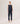 Mouwloos vest van merinowol - Denim Blue