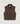 Mouwloos vest met hoge kraag - Havana Brown