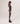 Midi-lengte gebreide jurk - Havana Brown