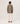 Oversized trui van kasjmier met V-hals - Beige