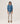 Oversized kasjmier trui - Azuurblauw
