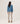 Oversized kasjmier trui - Azuurblauw