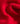 Kasjmier trui met ronde hals - Rood