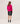 Round-neck cashmere sweater - Rose Geranium
