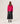Cashmere Tunisian collar sweater - Rose Geranium
