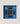 Geometrische Zijden Bandana - Blauw