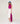 Twin-set col roulé en soie - Fuchsia