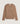 Round-neck pullover in merino wool - Beige Ficelle