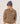 Poloshirt van merinowol - Camel Brown