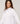 Wit oversized 3/4-mouwen blouse