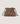 Charly handtas van lamsleer - Taupe Bruin