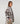 Jacquard vest met pied-de-poule-motief