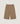 Katoenen bermudashort - Donkerbeige