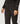 Uitlopende broek van milanotricot - Zwart