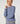 Gebreide trui met ronde hals - Blauw