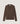 T-shirt col V - Marron