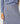Lange gebreide rok - Blauw