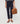 Korte milano broek - Marineblauw